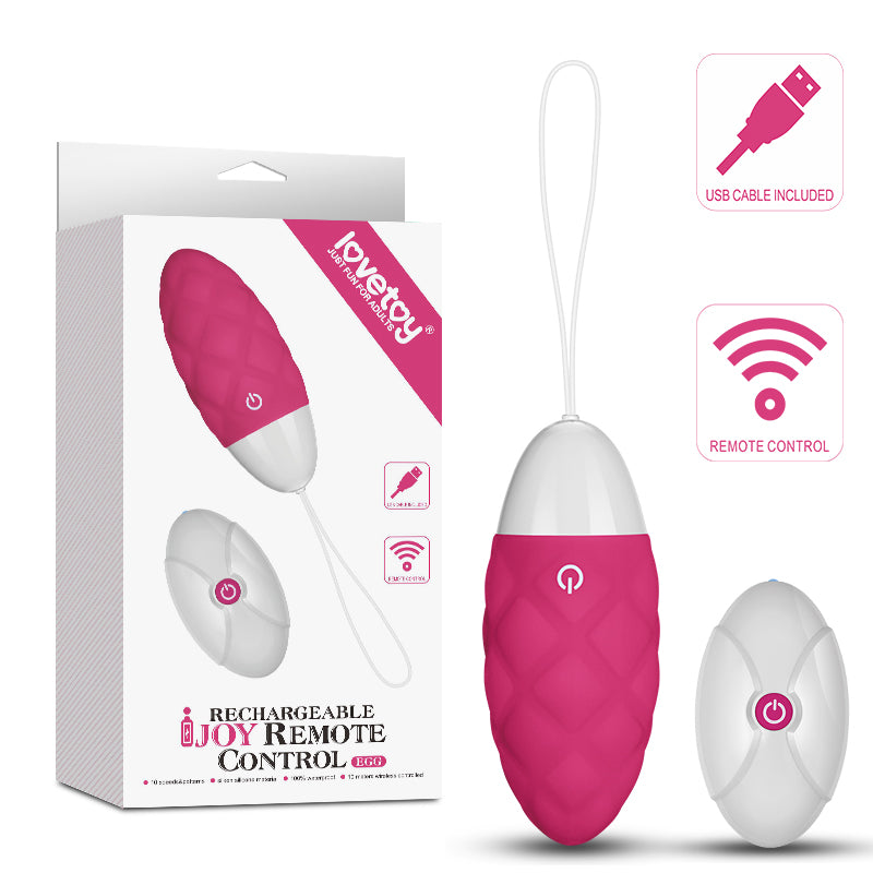 IJOY Wireless Remote Control Patterned Egg Vibrator