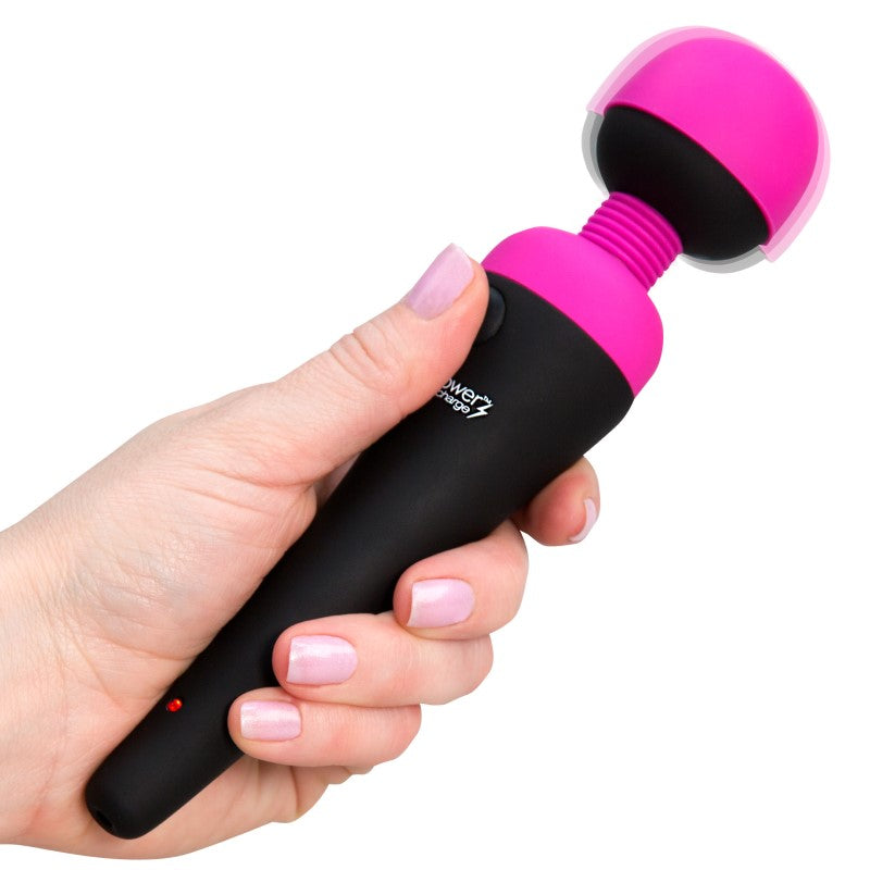 Palm Power Waterproof Recharge Massage Wand