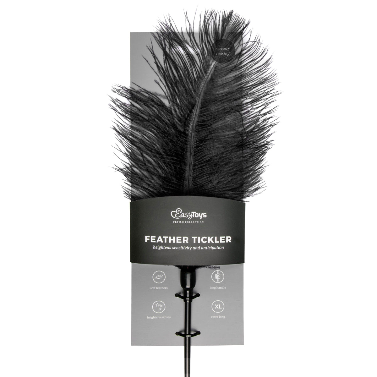 Easy Toys Fetish Collection Feather Tickler - Black