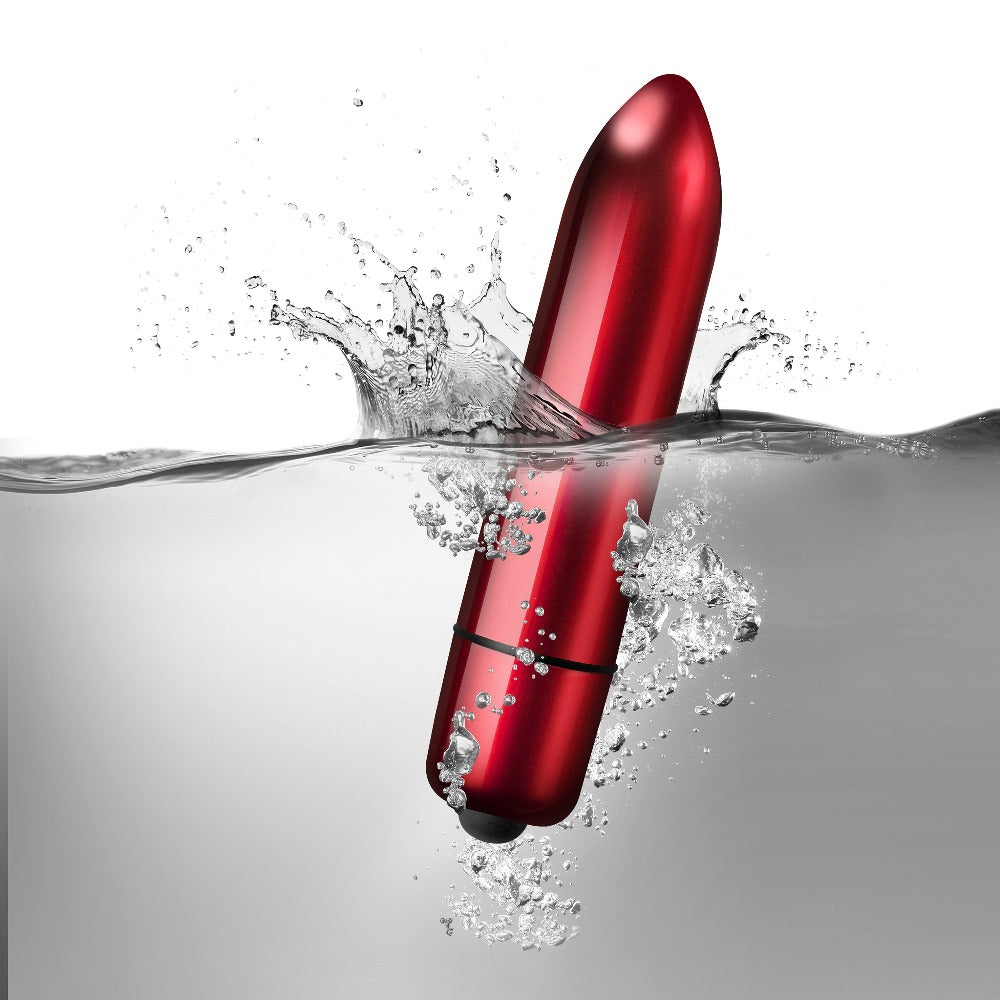 Rocks Off Truly Yours Red Alert Mini Bullet Vibrator Waterproof