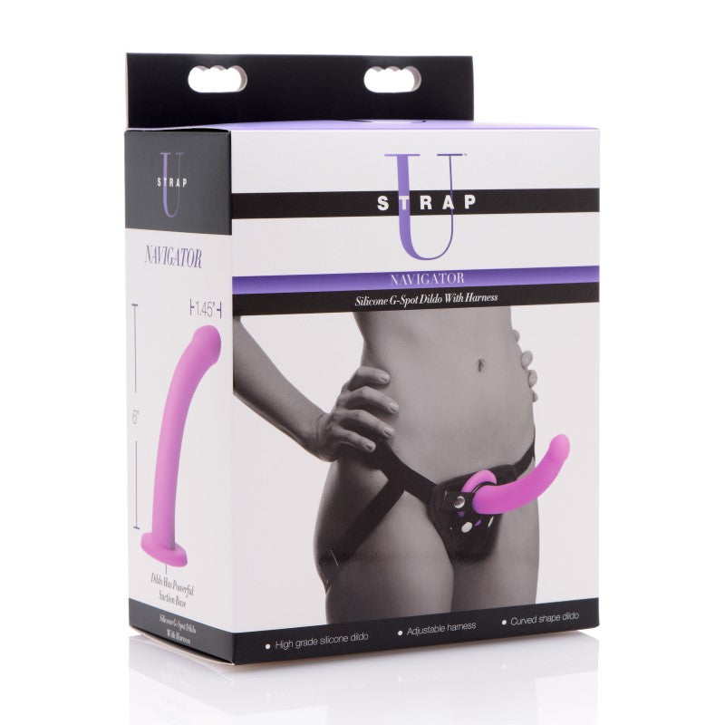 Strap U Harness with G-Spot Dildo box