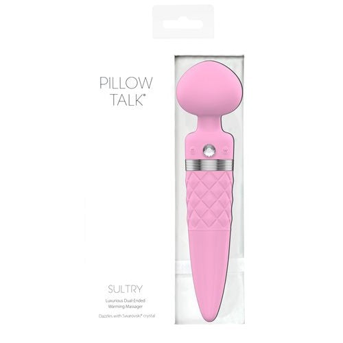 Pillow Talk Sultry Dual Ended Warming Massager