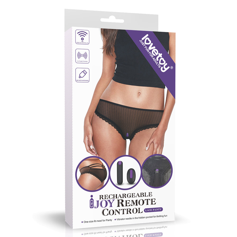 IJOY Rechargeable Remote Control Vibrating Panties box