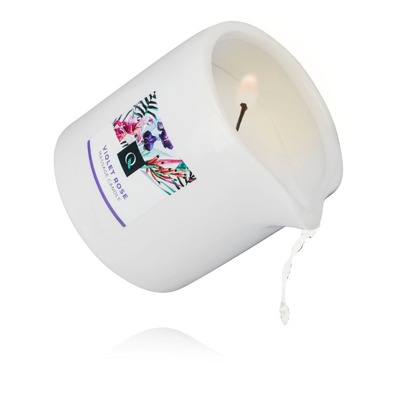 Exotiq Massage Candle 200g - Violet Rose