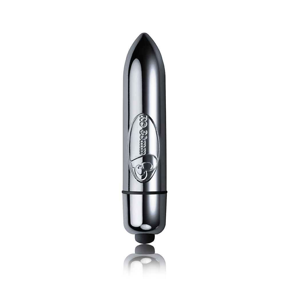 Rocks Off Single Speed Mini Bullet Vibrator - Chrome