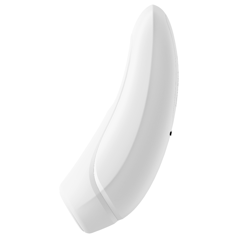 Satisfyer Curvy 1+ Clitoral Suction Vibrator - White