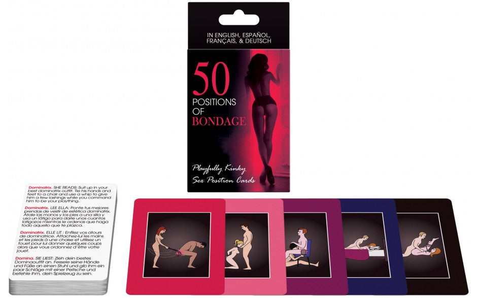 50 Positions of Bondage Cards 