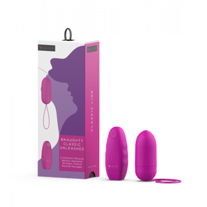 B-Swish BNaughty Classic Unleashed Bullet Vibrator - pink with box