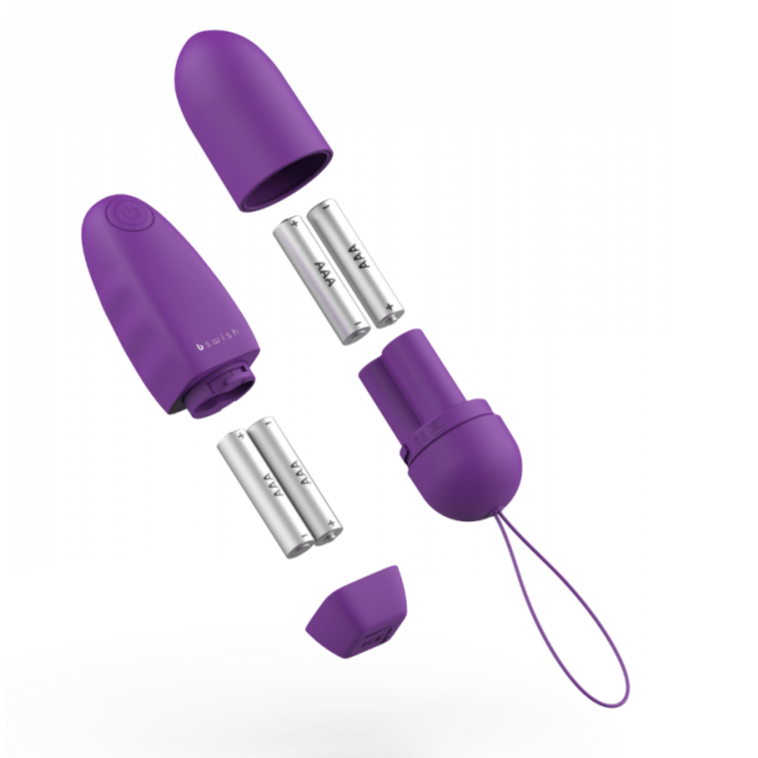 B-Swish BNaughty Classic Unleashed Bullet Vibrator - Purple