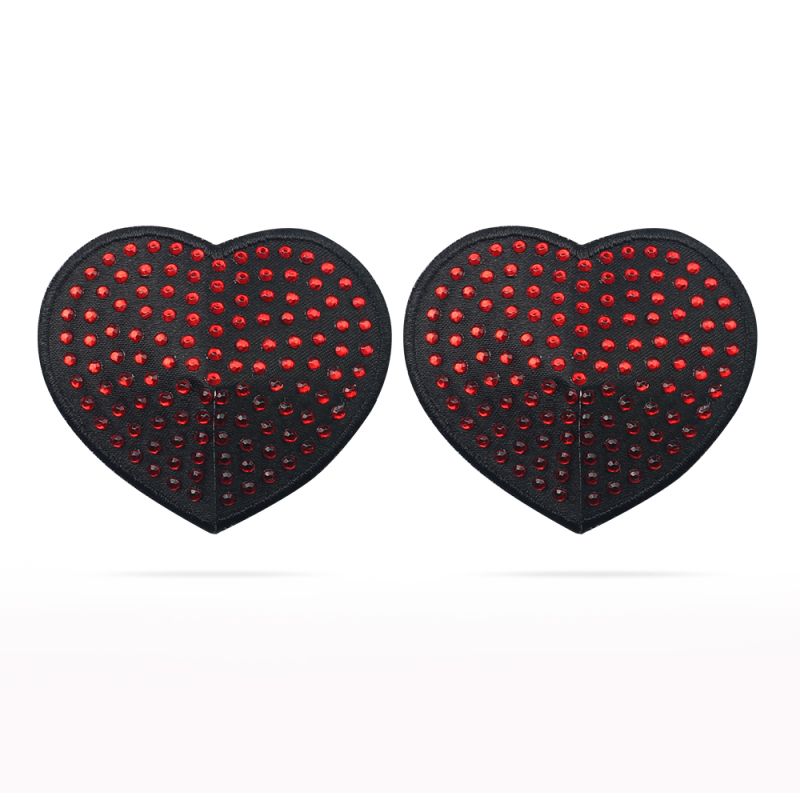 Lovetoy Red Diamond Heart Nipple Pasties