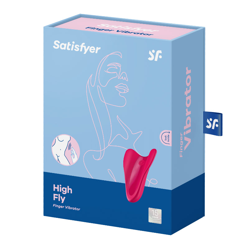 Satisfyer High Fly Finger Vibrator - box