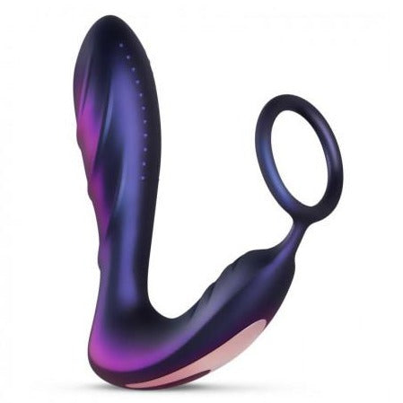 Hueman Black Hole Anal Vibrator, Cockring and Remote
