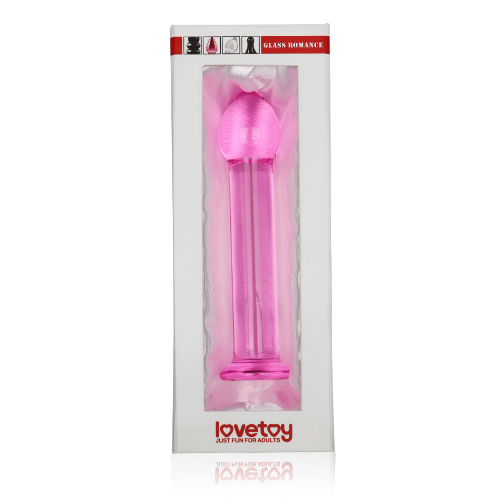 Lovetoy Glass Romance 1 7" Dildo