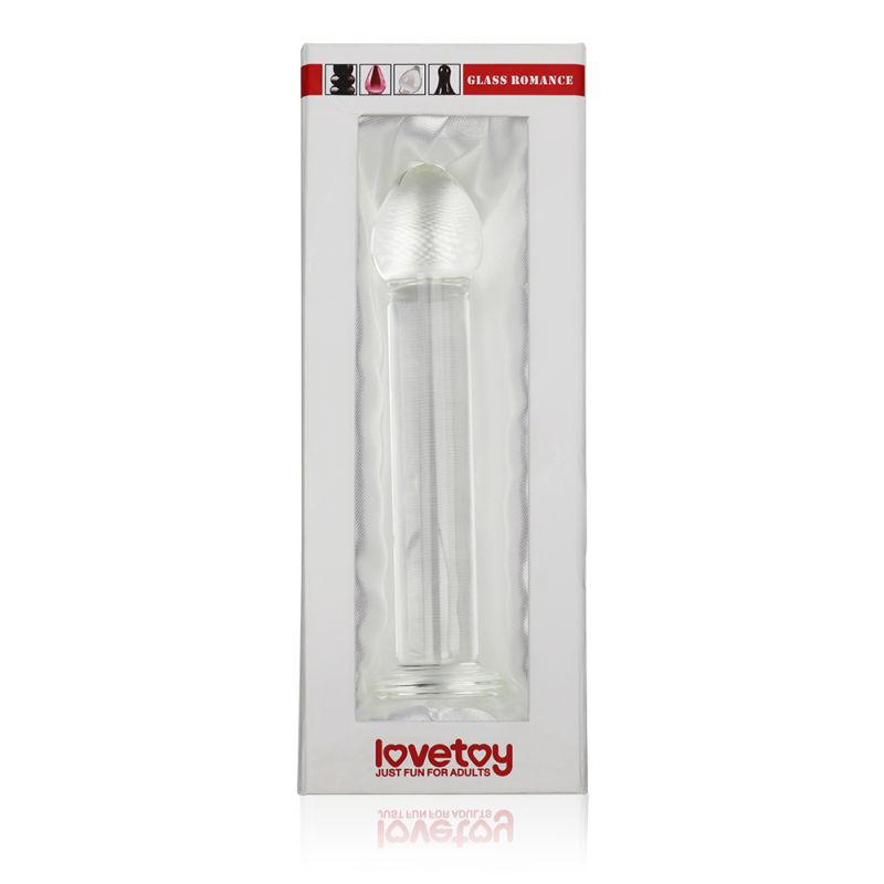 Lovetoy Glass Romance 1 7" Dildo