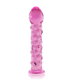 Lovetoy Glass Nodules Romance 2 7" Dildo