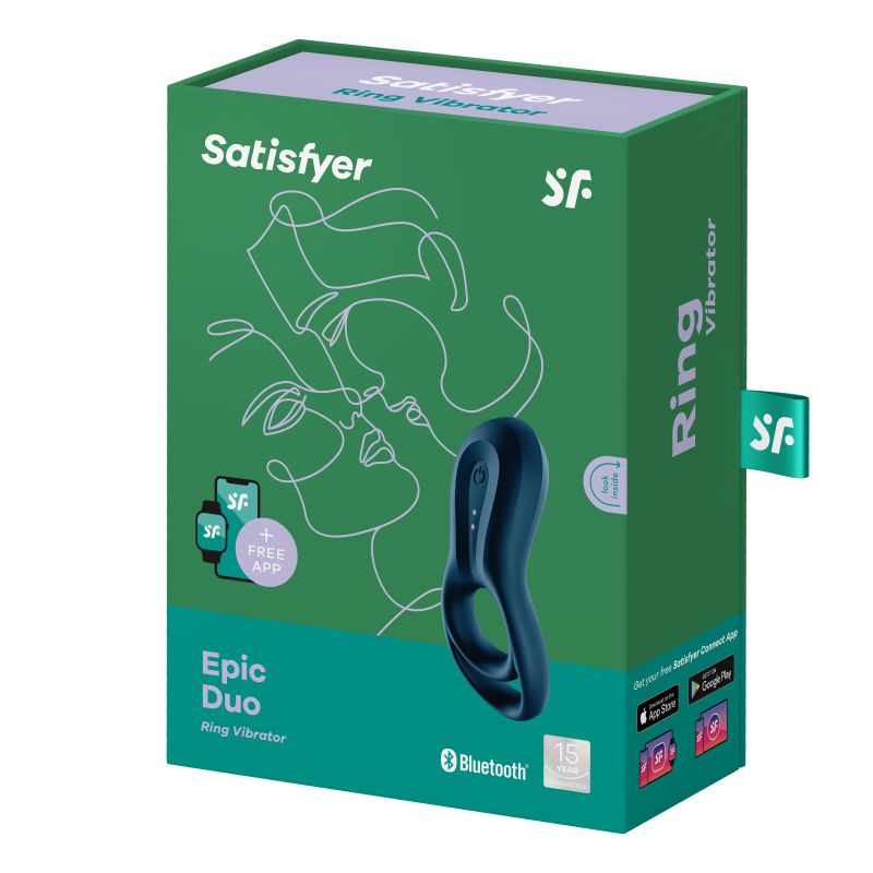 Satisfyer Epic Duo Vibrating Cockring