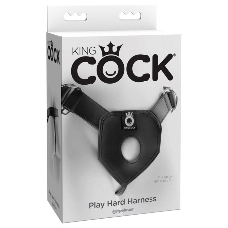 King Cock Play Hard Strap On Harness