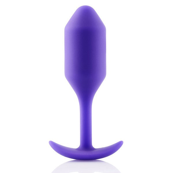 B-Vibe Snug Plug 2 Anal Plug-purple