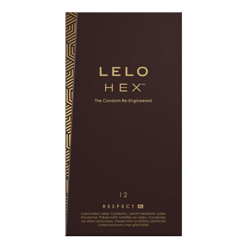 Lelo HEX Respect XL Condoms 12pk