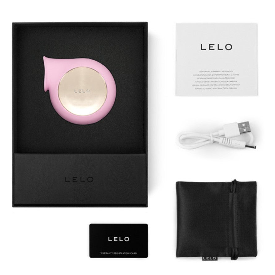 Lelo Sila Clitoral Suction Vibrator - Pink with Full Box