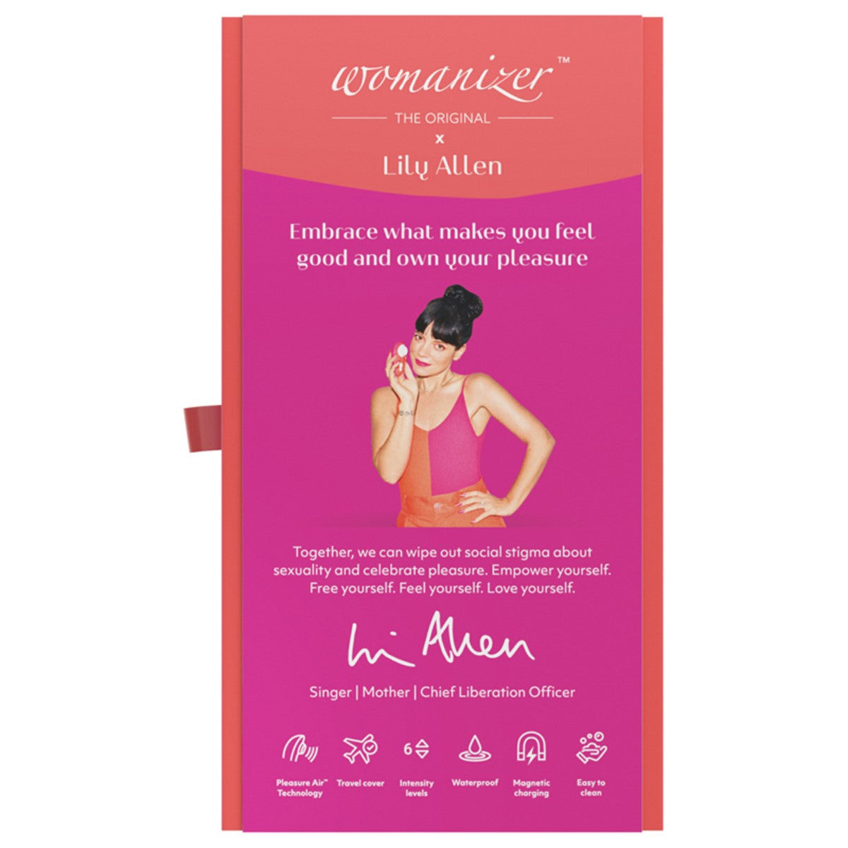 Womanizer Liberty Air Pulse Clitoral Vibrator by Lily Allen