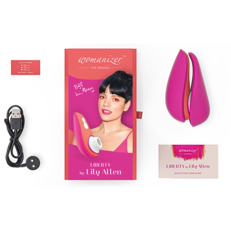 Womanizer Liberty Air Pulse Clitoral Vibrator by Lily Allen