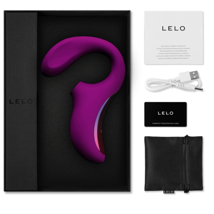 Lelo Enigma Dual Stimulation Sonic Massager with full box