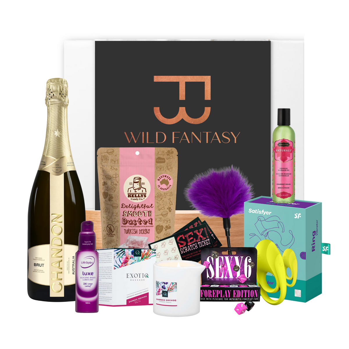 Foreplay Fun Sex Gift Hamper Wild Fantasy