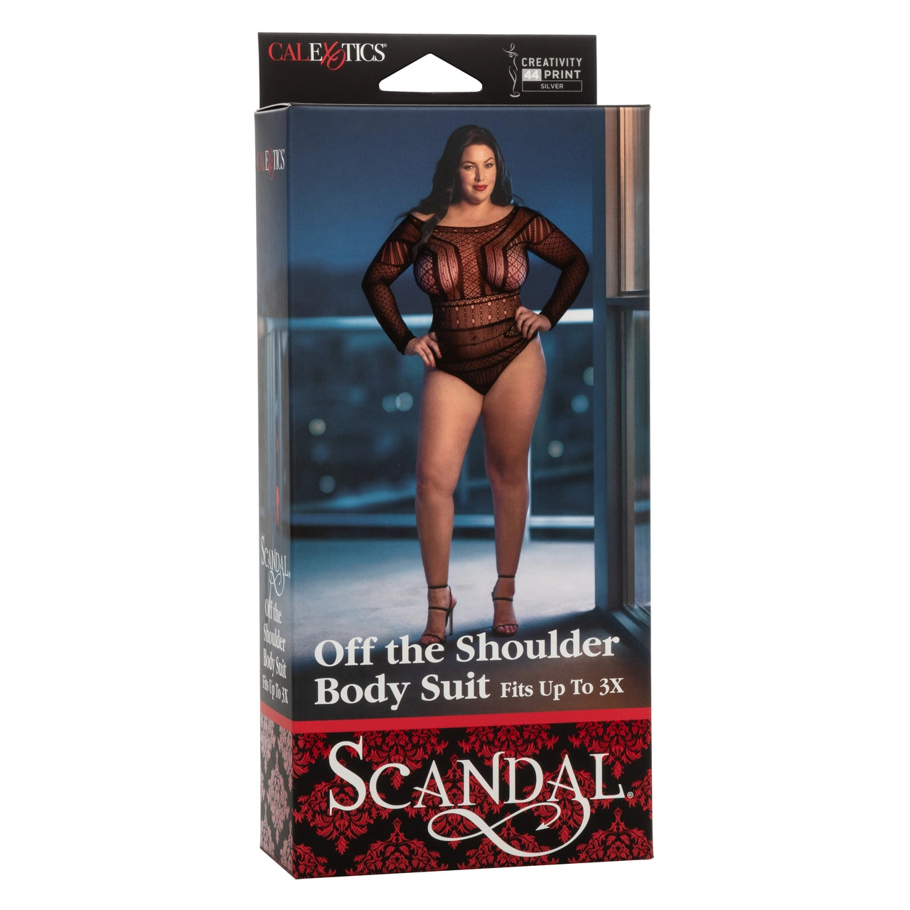 CalExotics Scandal Off-the-Shoulder Lace Body Suit