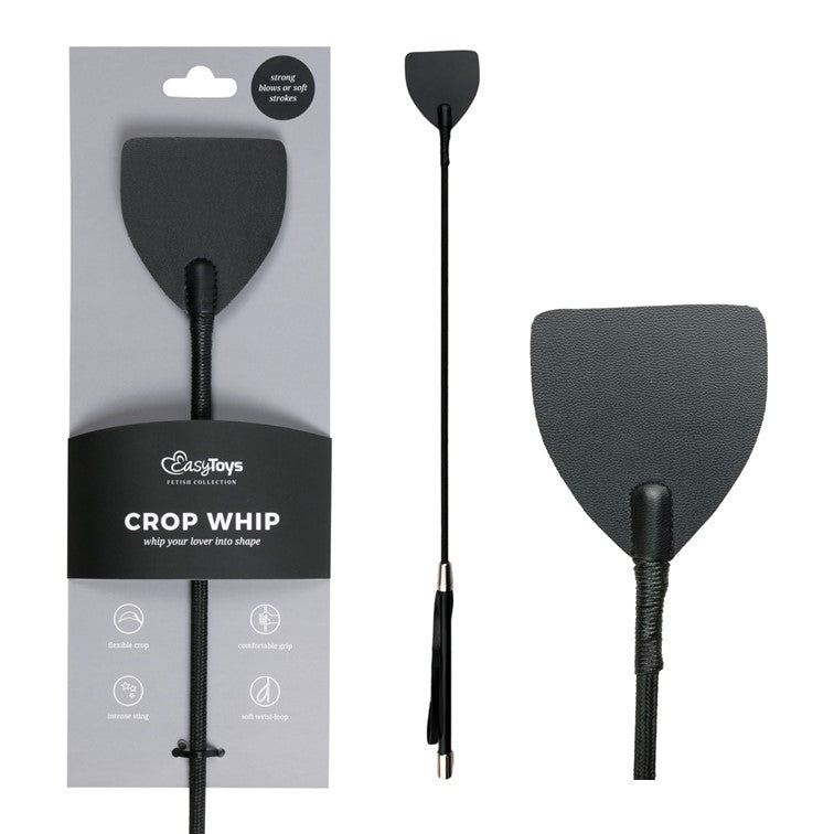 Easy Toys Fetish Collection Leather Bondage Crop Whip