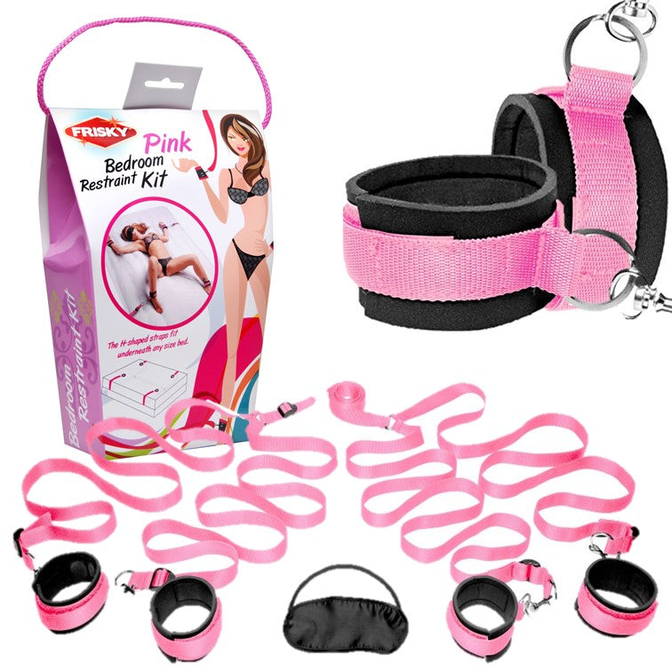 Frisky Bondage Bedroom Restraint Kit with box