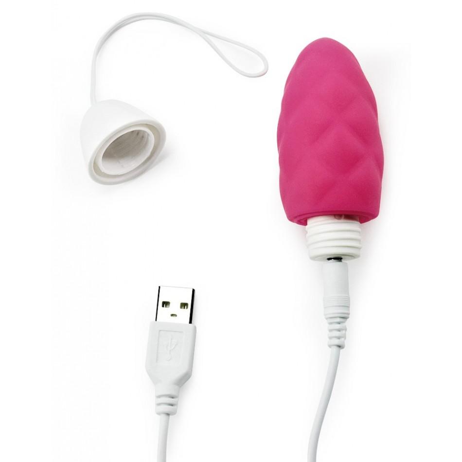 IJOY Wireless Remote Control Patterned Egg Vibrator usb charger