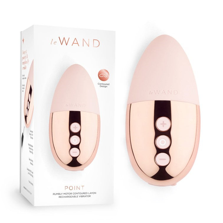 Le Wand Chrome Point Massager with box