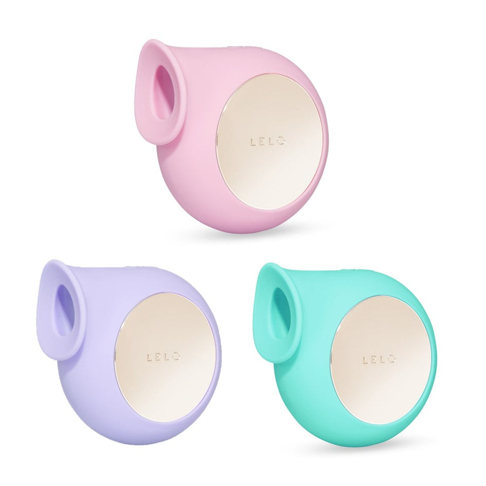 Lelo Sila Clitoral Suction Vibrator - Lilac, Pink, Aqua