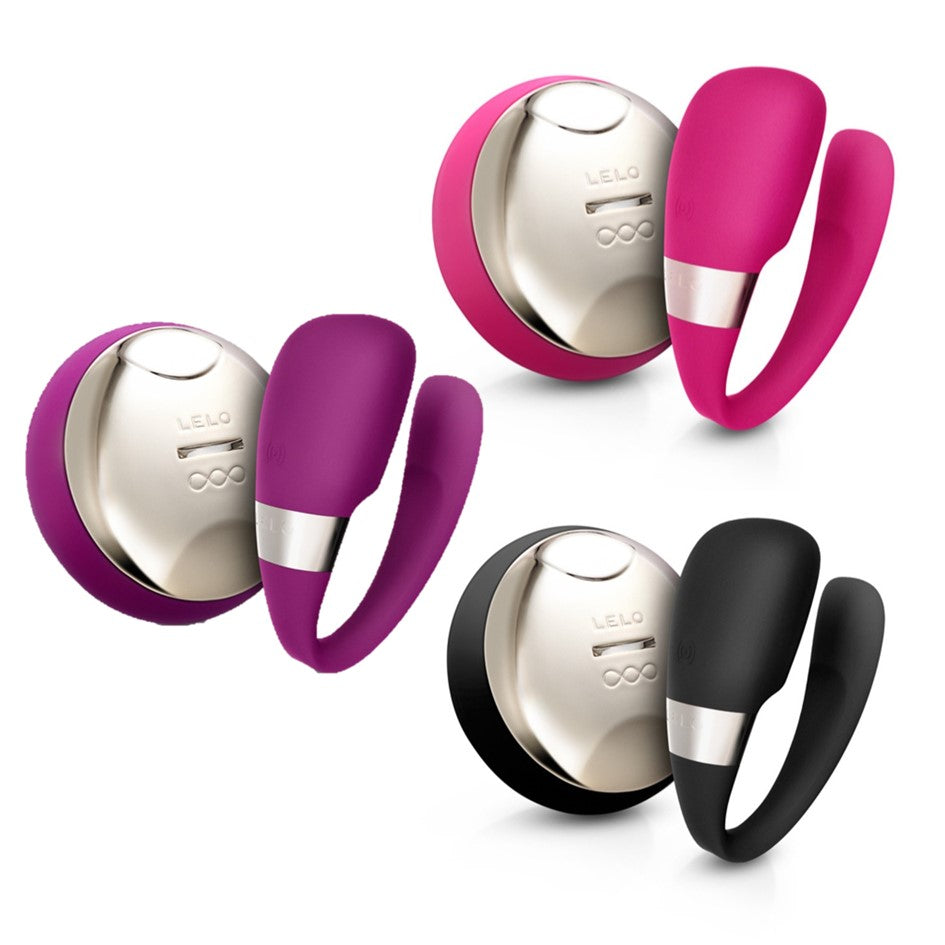 Lelo Tiani 3 Couples Massager - Pink, Purple, Black