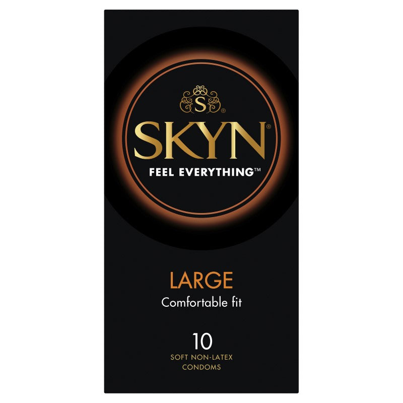 LifeStyles SKYN Large Condoms 10pc box front view