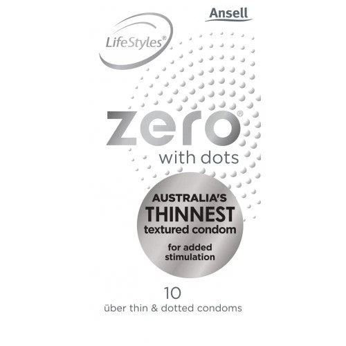 LifeStyles Zero with Dots Condoms 10pc