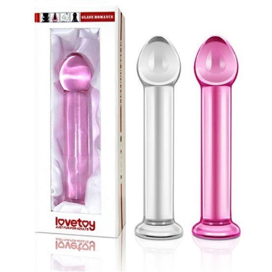 Lovetoy Glass Romance 1 7" Dildo