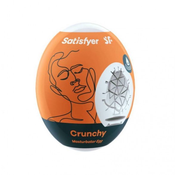 Satisfyer Male Masturbator Egg - Crunchy