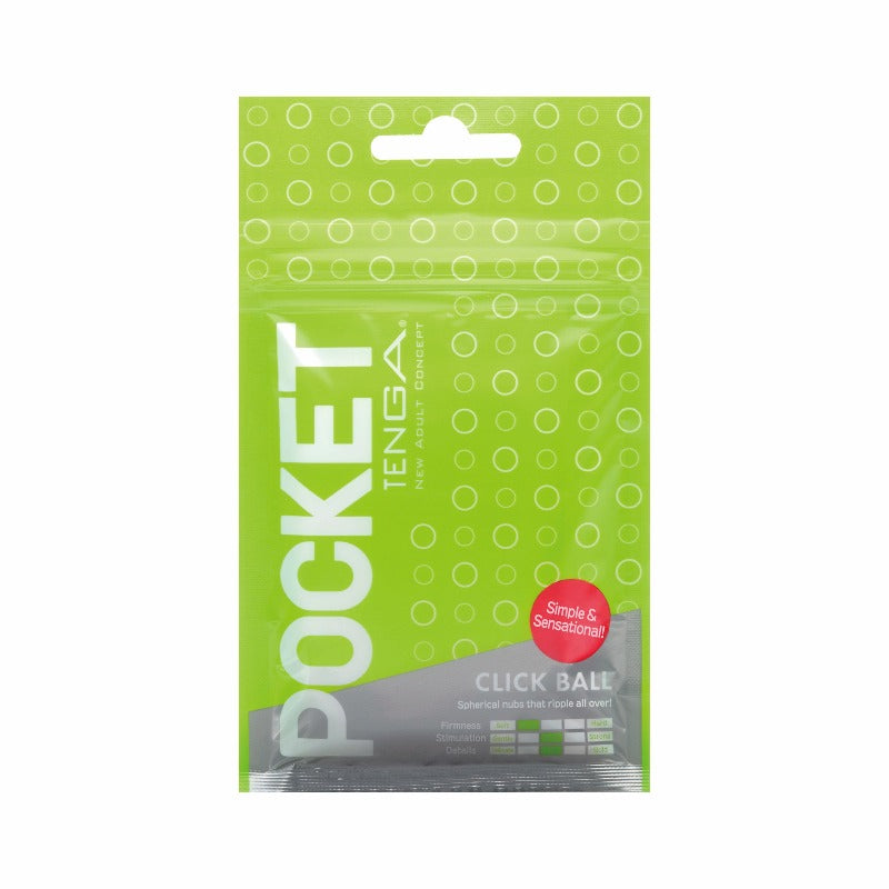 Tenga Pocket Masturbation Sleeve: Click Ball