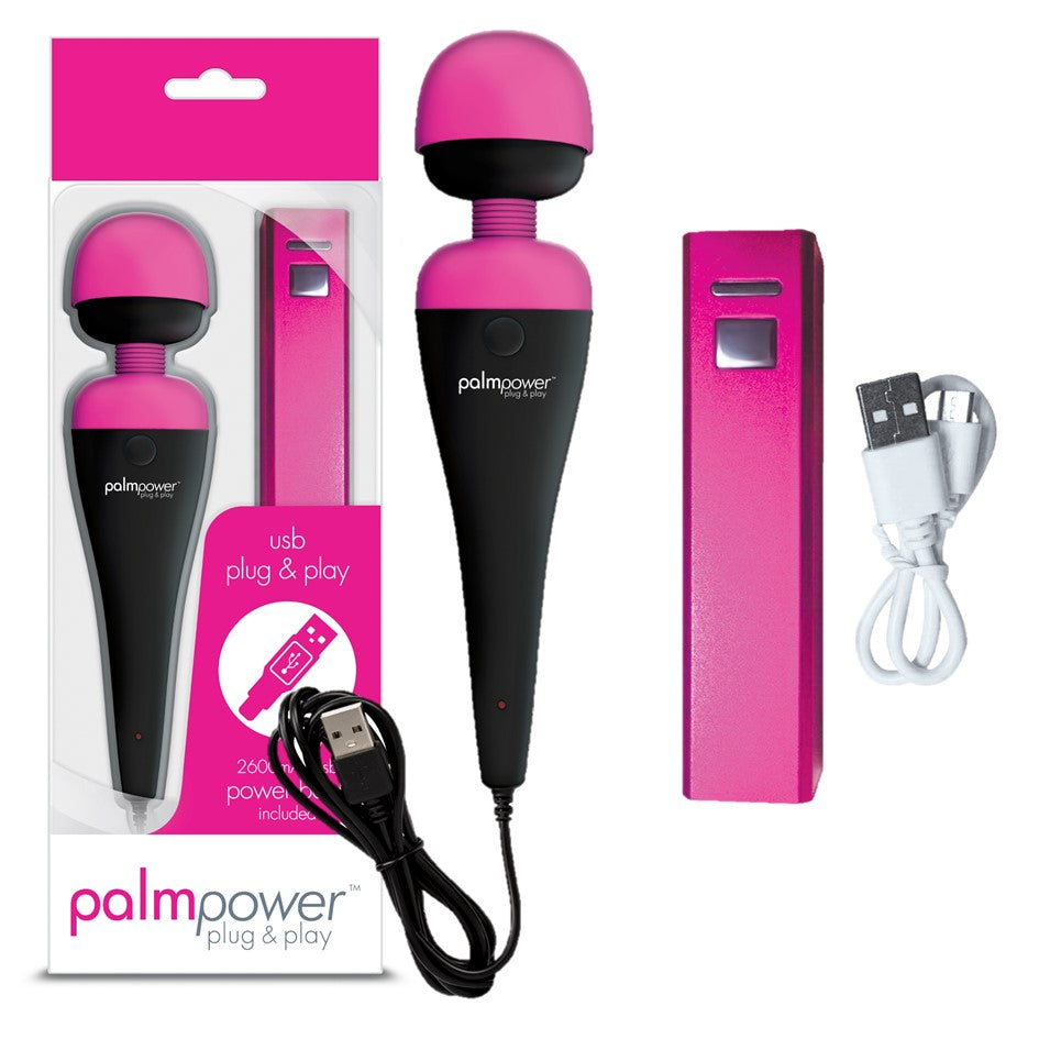 Palm Power Plug & Play Massage Wand