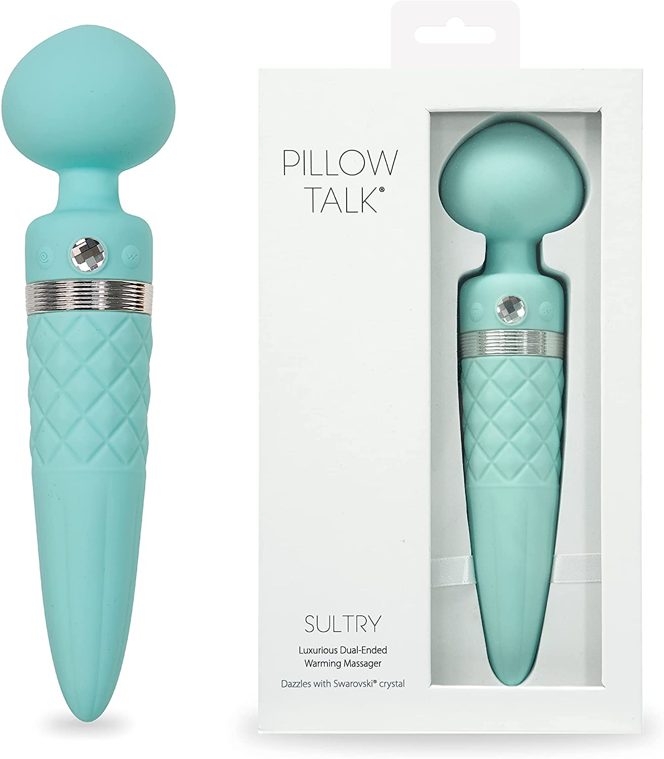 Pillow Talk Sultry Dual Ended Warming Massager