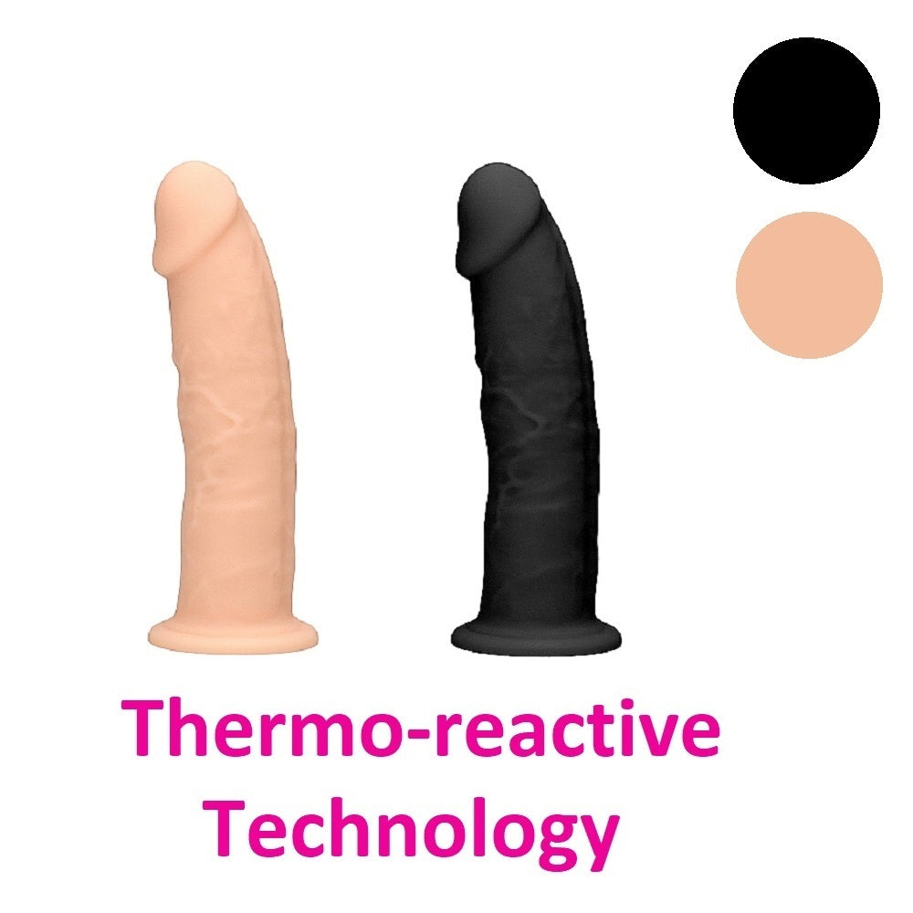 Real Rock Silicone Dual Density Dildo 6"