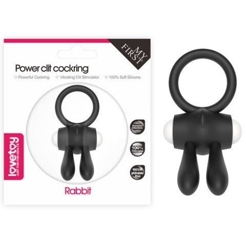 Lovetoy Power Clit Vibrating Rabbit Cockring