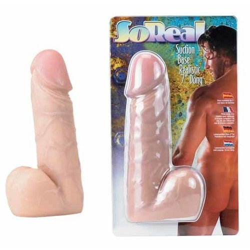 Seven Creations So Real Suction Base Realistic 7" Dong & Balls