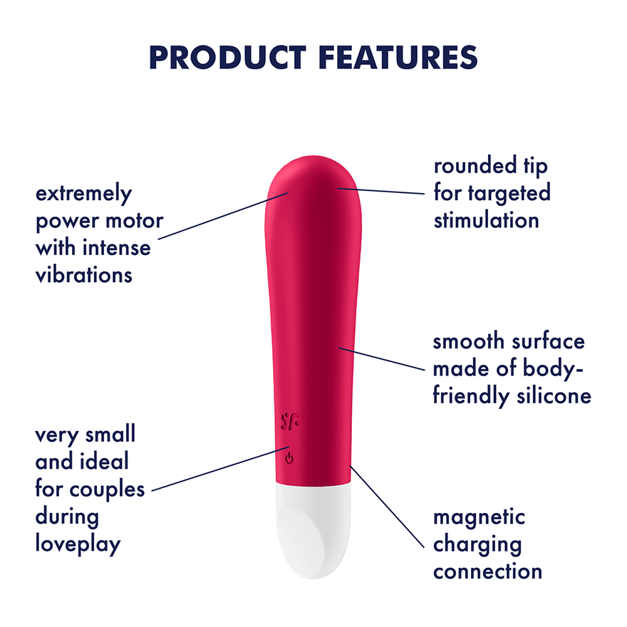 Satisfyer Ultra Power Bullet 1 Mini Vibrator Features