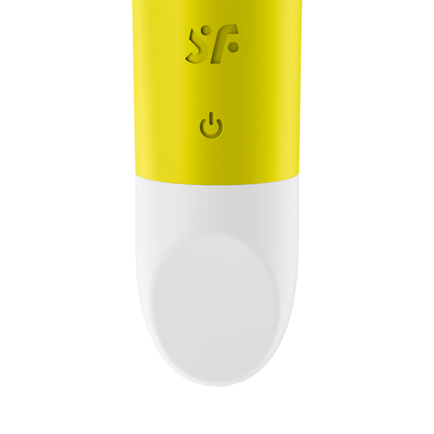 Satisfyer Ultra Power Bullet 1 Mini Vibrator - Yellow - Close Up