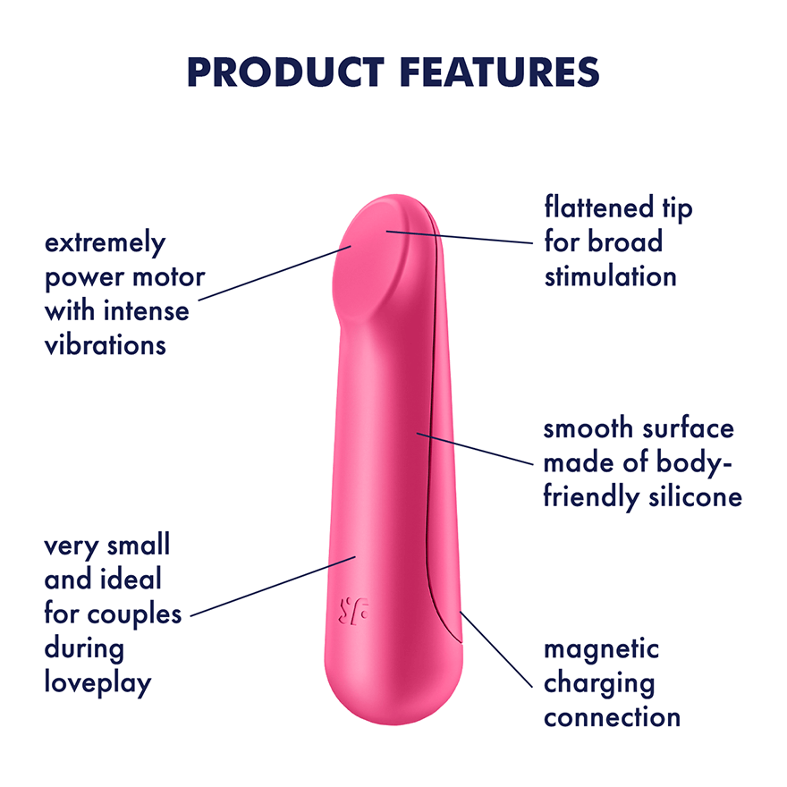 Satisfyer Ultra Power Bullet 3 Mini Vibrator Features