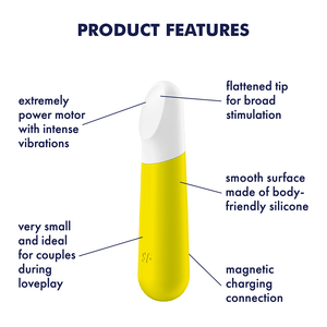 Satisfyer Ultra Power Bullet 4 Mini Vibrator Features