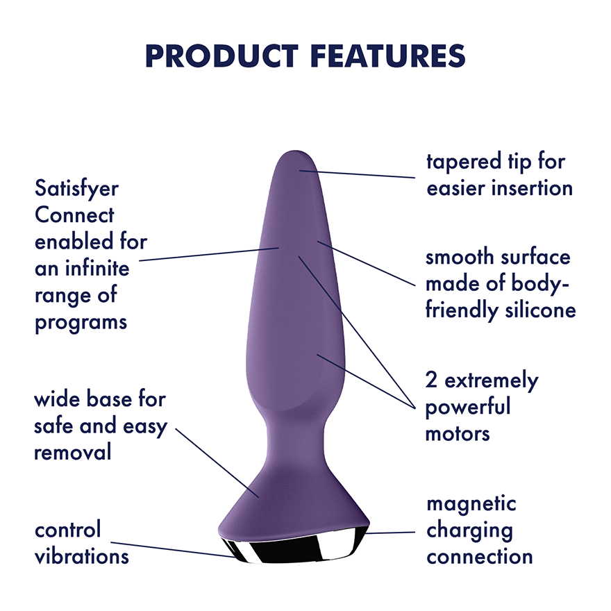 Satisfyer Plug-ilicious 1 Vibrating Anal Plug